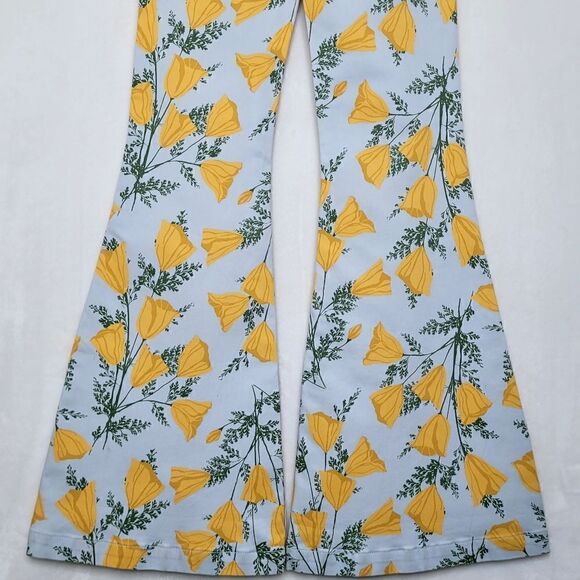 Free People Venice Beach High Rise Flare Pants Size 26 - Picture 11 of 15